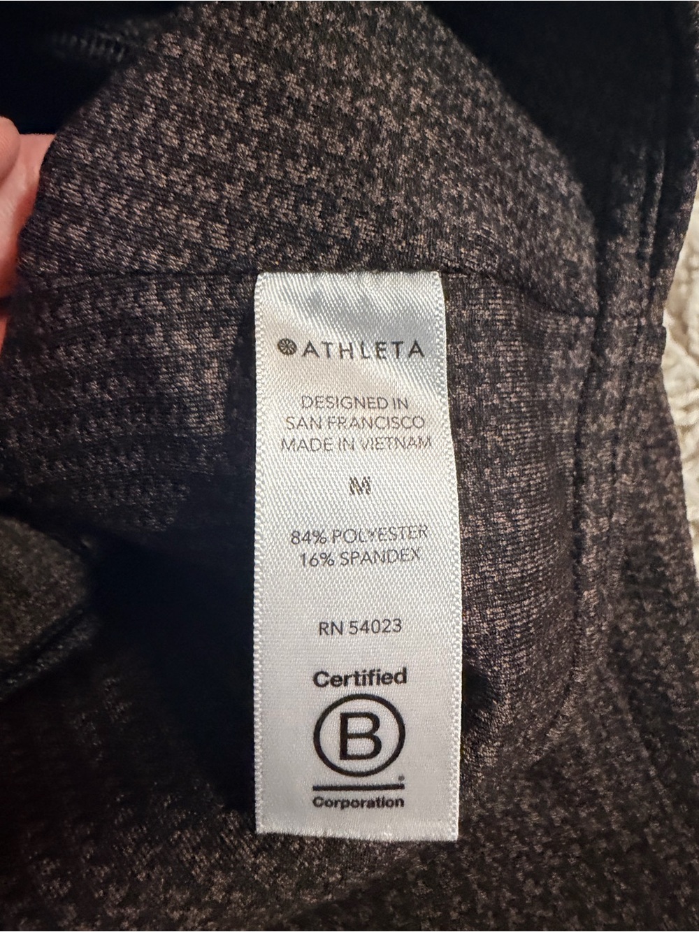 Athleta Delancey Houndstooth High-Waist Stretch Leggings - Picture 4 of 5